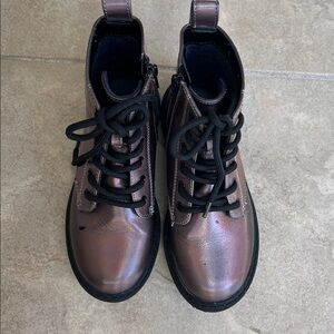 Kids' Lace-Up Combat Boots - art class , girls size 1